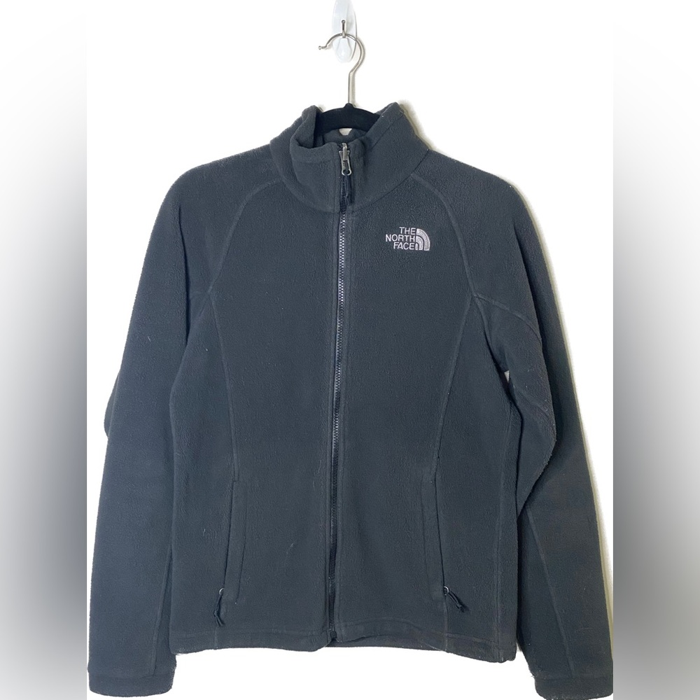 The North Face Khumbu Fleece Jacket Womens Black Full Zip Mock Neck